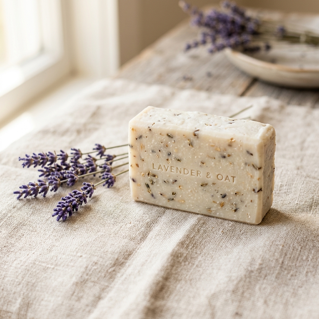Lavender Oat Soap